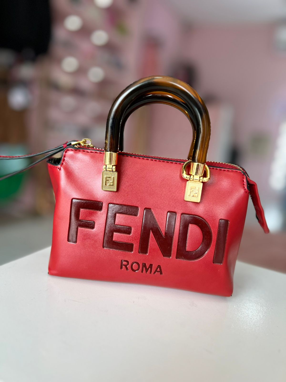 Bolso Fendi roma roja